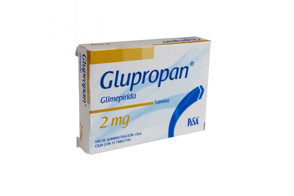 Glupropan 2 mg Caja Con 15 Tabletas
