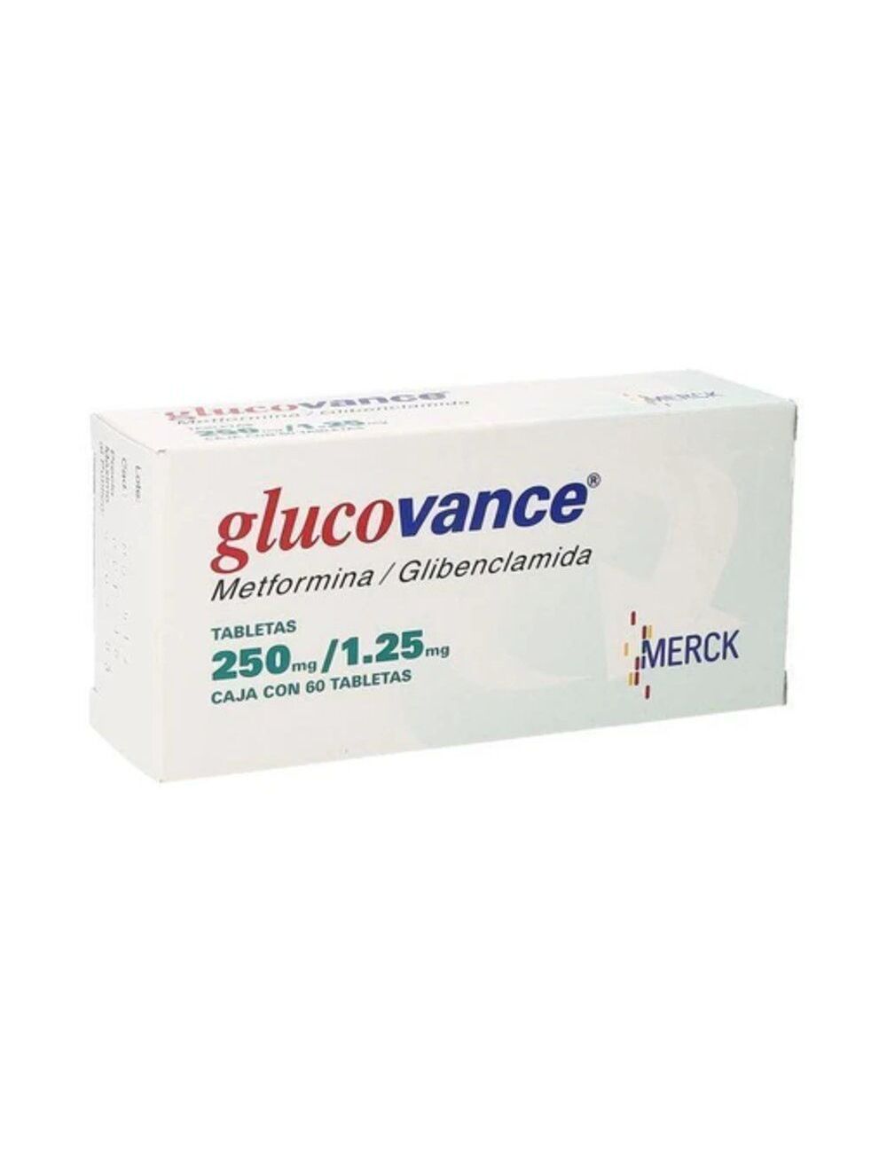 Glucovance 250 Mg / 1.25 Mg Caja Con 60 Tabletas