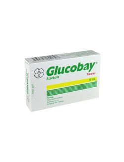 Glucobay 50 mg Caja Con 30 Tabletas