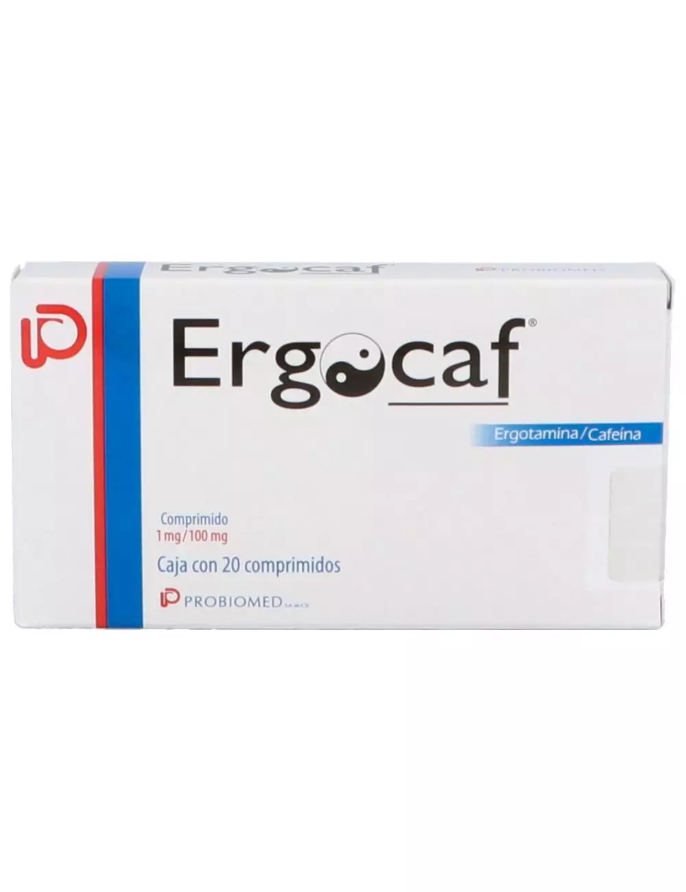 ERGOCAF 1/100 MG. C/20 CPR. - RX1