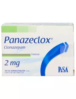 PANAZECLOX 2MG C/100 TABS - RX1