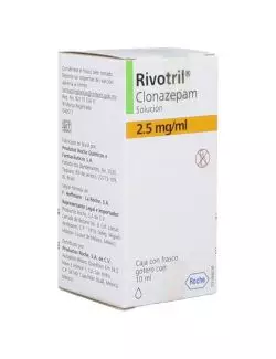 Rivotril 2.5 mg gotas 10 mL -  RX1