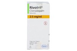 Rivotril 2.5 mg gotas 10 mL -  RX1