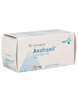 Anafranil 25 mg Caja Con 30 Tabletas - RX1