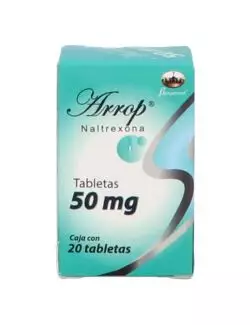 Arrop® 50 mg (Naltrexona) - 20 Tabletas - Bioquimed  RX1