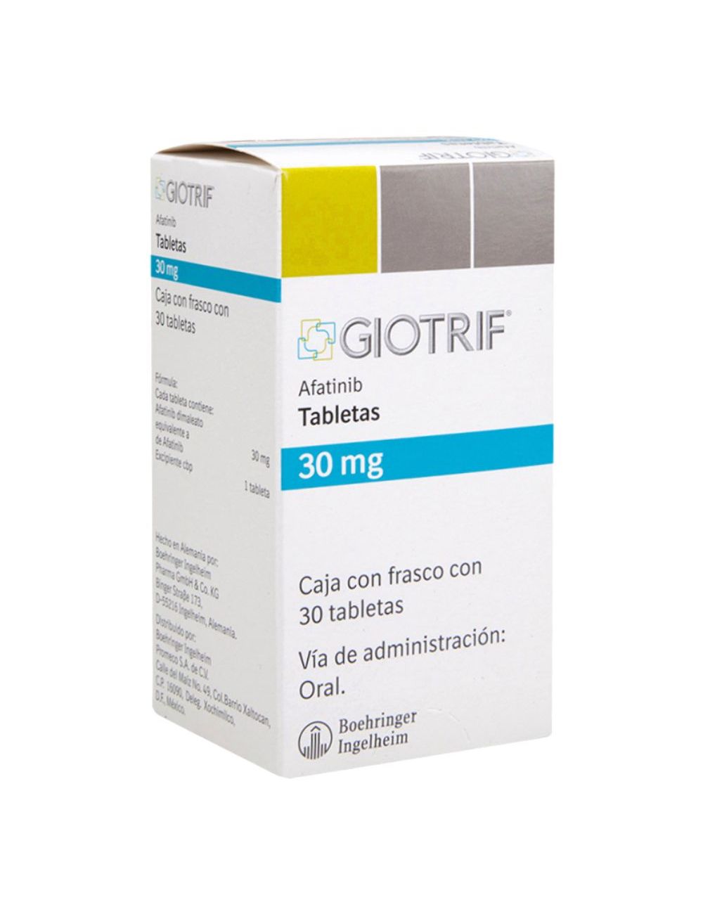 Giotrif 30 mg Caja Con Frasco Con 30 Tabletas