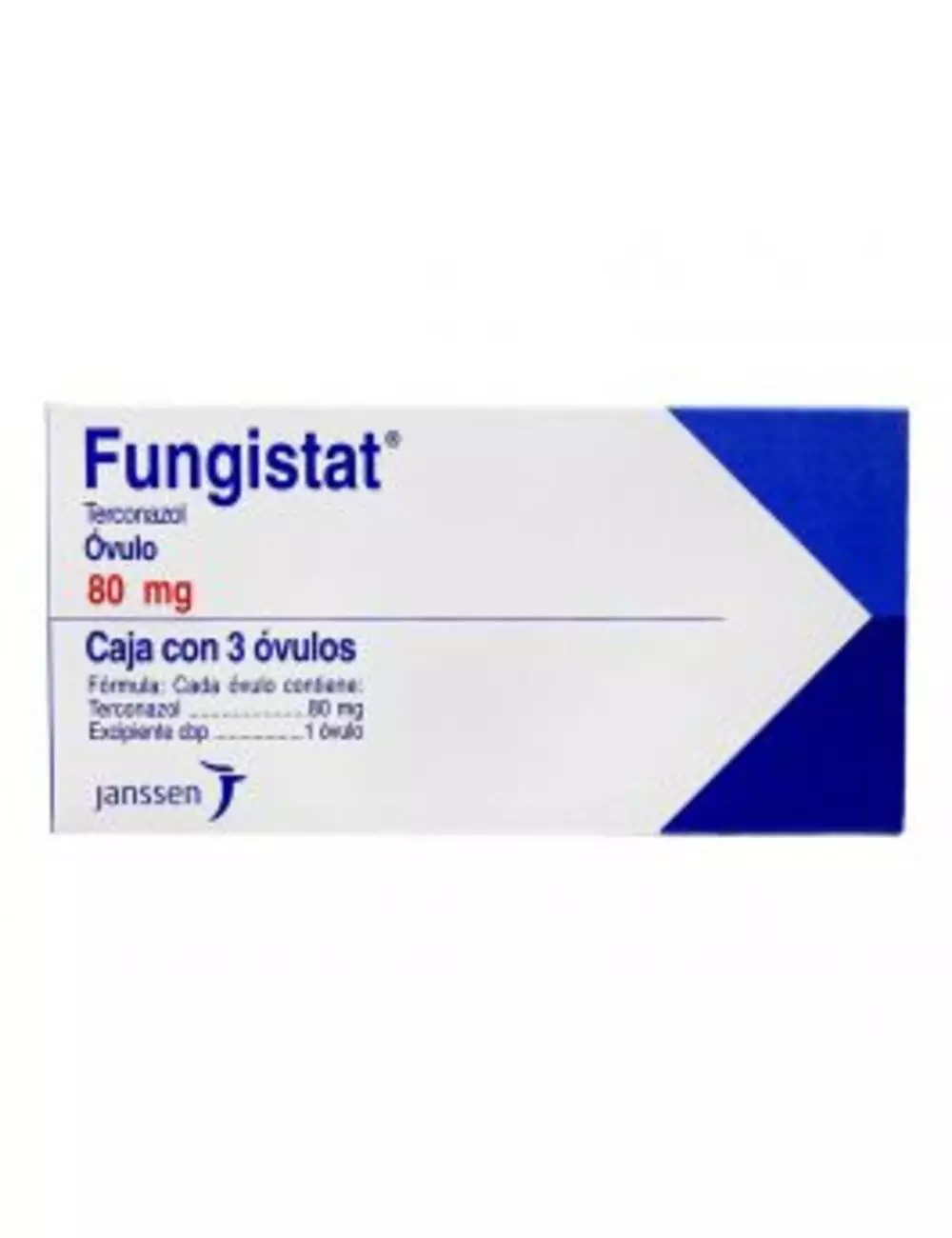 Fungistat 80 mg Caja Con 3 Óvulos