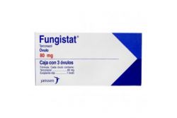 Fungistat 80 mg Caja Con 3 Óvulos