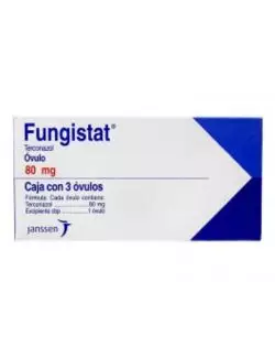 Fungistat 80 mg Caja Con 3 Óvulos