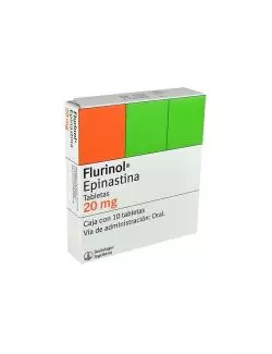 Flurinol 20 mg Caja Con 10 Tabletas