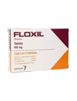 Floxil 400mg Caja Con 6 Tabletas RX2