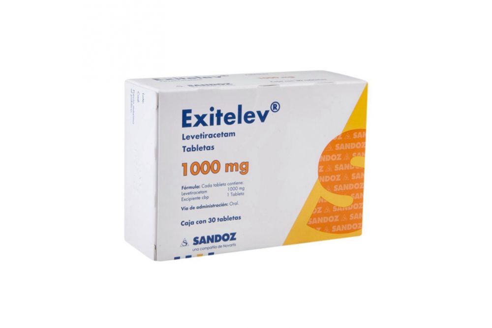 Exitelev 1000 mg Caja Con 30 Tabletas