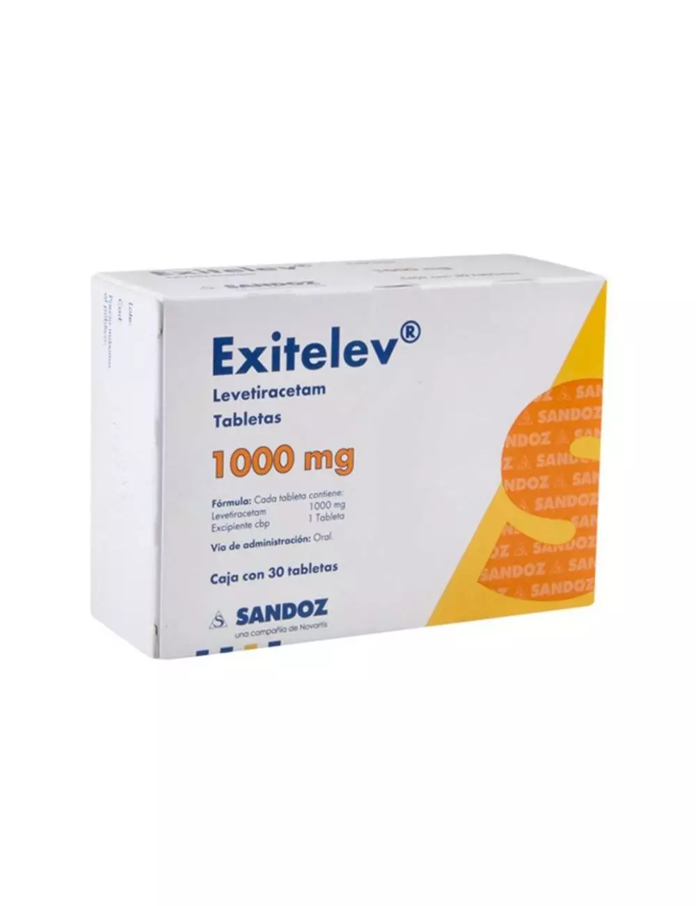 Exitelev 1000 mg Caja Con 30 Tabletas