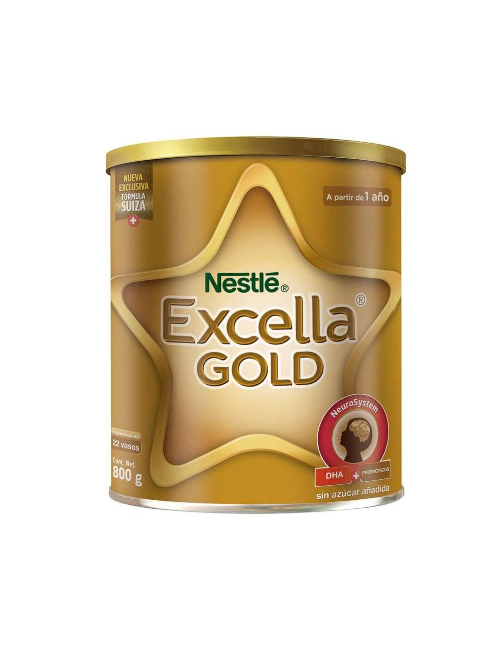 Excella Gold Lata Con 800 g Excella Gold Lata Con 800 g