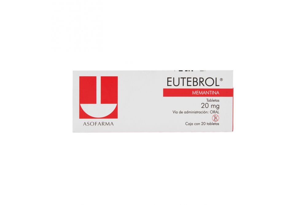 Eutebrol 20 mg Caja Con 20 Tabletas