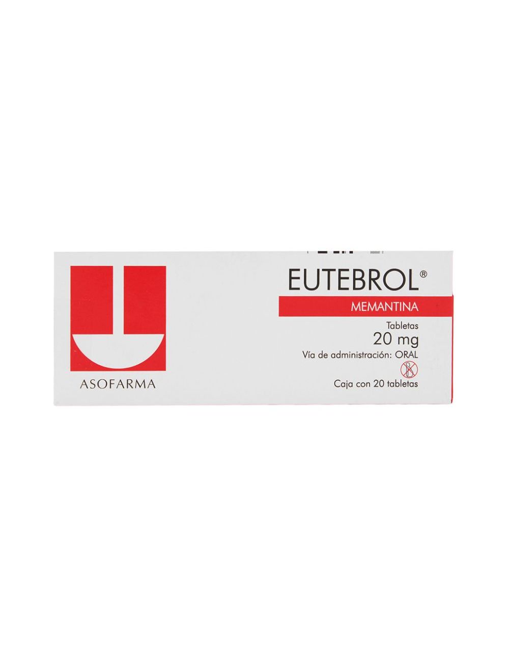 Eutebrol 20 mg Caja Con 20 Tabletas