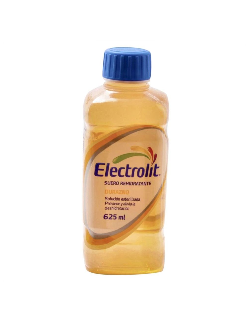 Electrolit Suero Rehidratante Botella Con 625mL Sabor Durazno