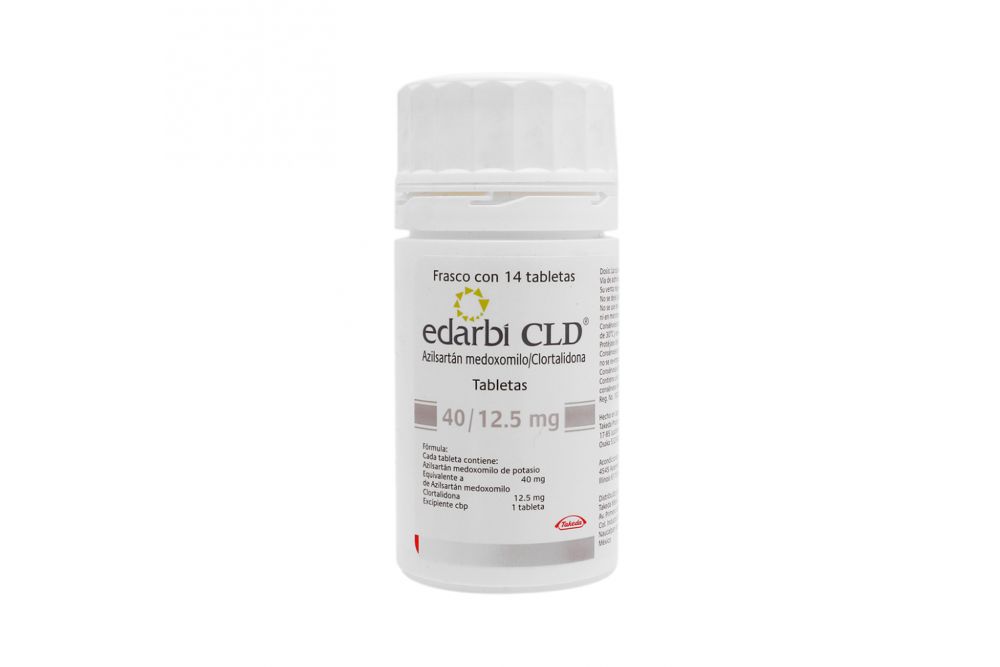 Edarbi CLD 40/12.5mg Frasco Con 14 Tabletas