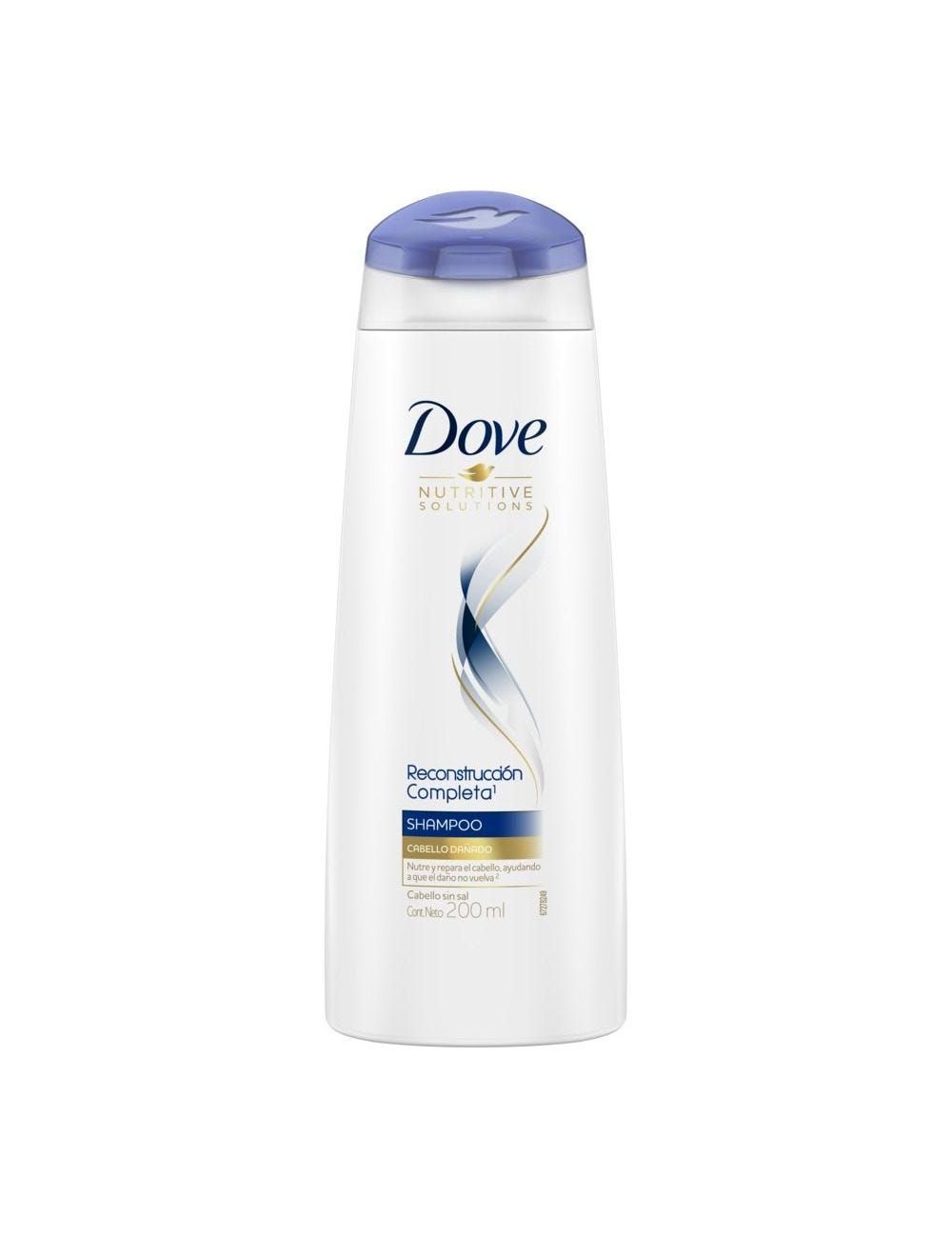DOVE SHAMPOO RECONSTRUCCIÓN COMPLETA FRASCO CON 200 ML