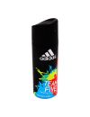 DESODORANTE CORPORAL ADIDAS TEAM FIVE  AEROSOL CON 150 ML