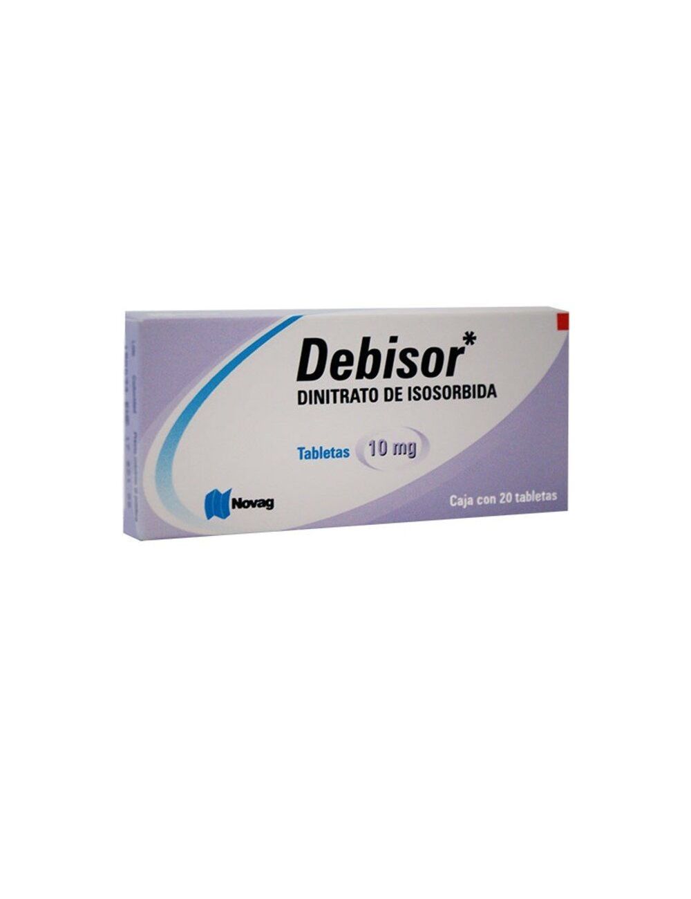 Debisor 10 mg Caja Con 20 Tabletas