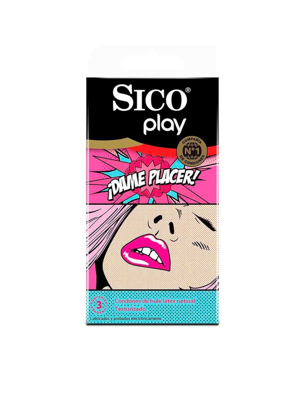 SICO Pleasure Preservativo Caja Con 3 Condones SICO Pleasure Preservativo Caja Con 3 Condones
