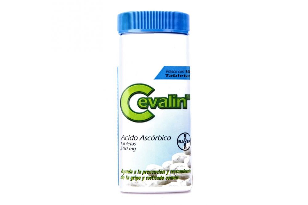 Cevalin 500 mg Frasco Con 100 Tabletas