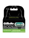 Cartuchos Para Afeitar Gillette Body Caja Con 2 Cartuchos