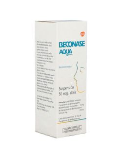 Beconase Aqua 50 mcg/dosis - Frasco 22 mL (220 dosis) | Beclometasona | GSK