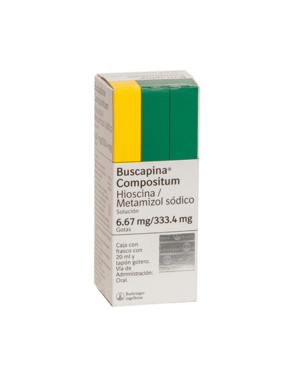 Buscapina Compuesta 6 mg Caja con Frasco Gotero 20 mL Buscapina Compuesta 6 mg Caja con Frasco Gotero 20 mL