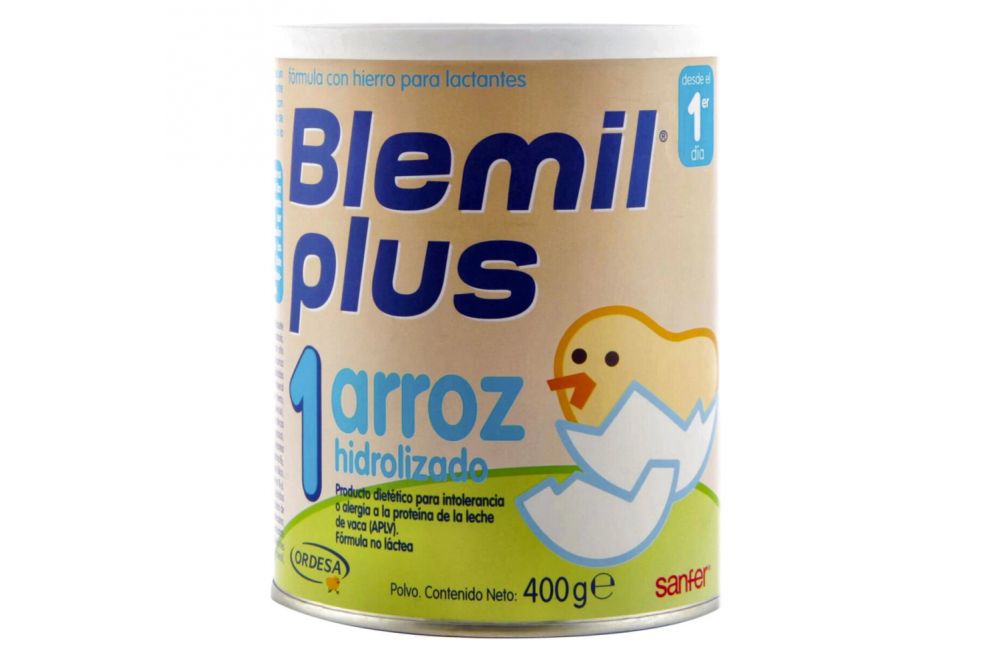 Blemil Plus 1 Arroz Hidrolizado 0-6 Meses Lata Con 400 g