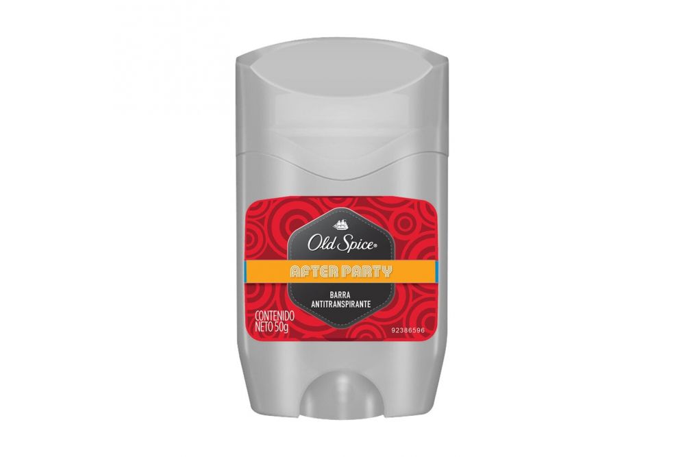 Antitranspirante Old Spice After Party Barra Con 50g