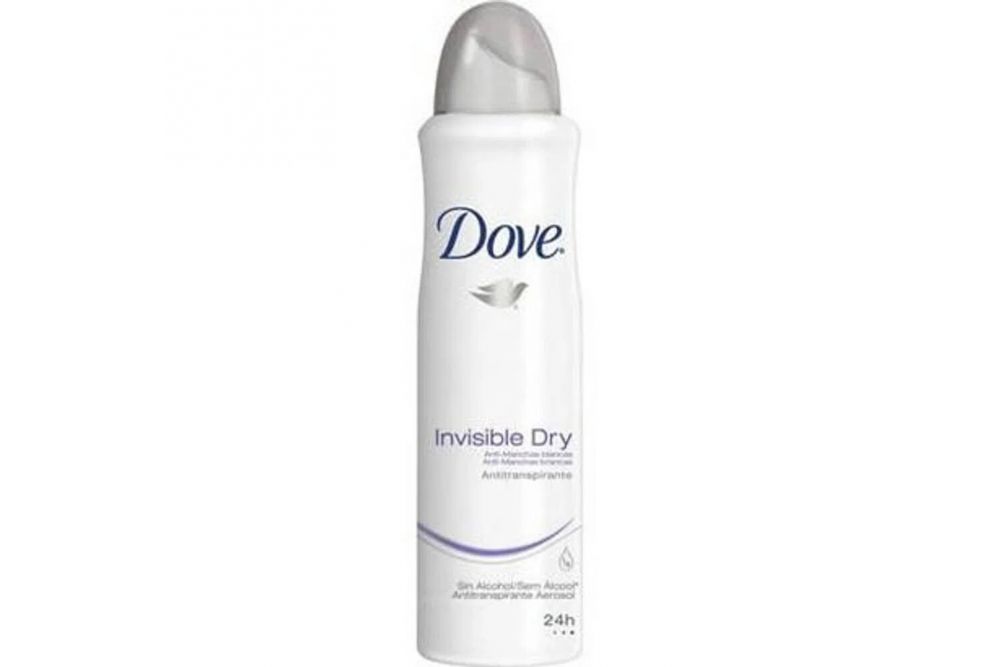 Antitranspirante Dove Invisible Dry Aerosol Envase Con 150 mL