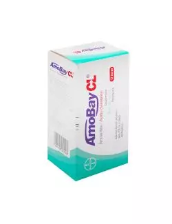 Amobay CL Suspensión Pediátrica 200 mg / 28.5 mg / 5 mL Para 100 mL - RX2