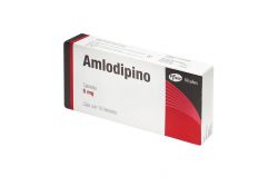 Amlodipino 5mg Caja Con 10 Tabletas