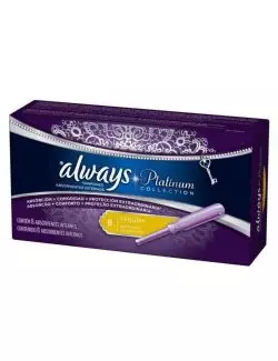 Always Platinum Collection Caja Con 8 Absorbentes Internos Regular