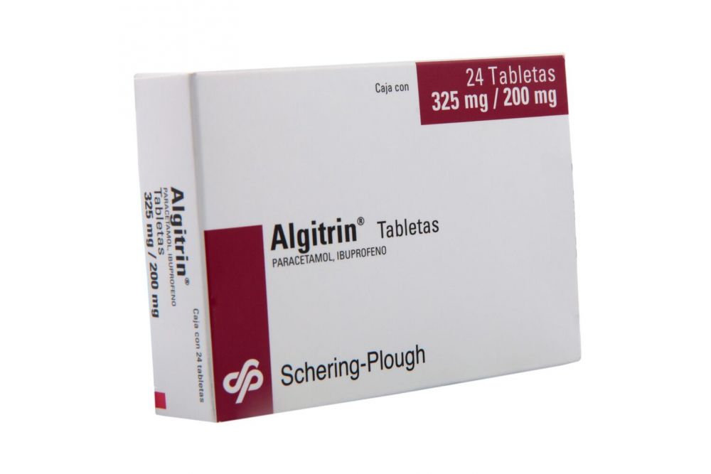 Algitrin 325 mg / 200 mg Caja Con 24 Tabletas