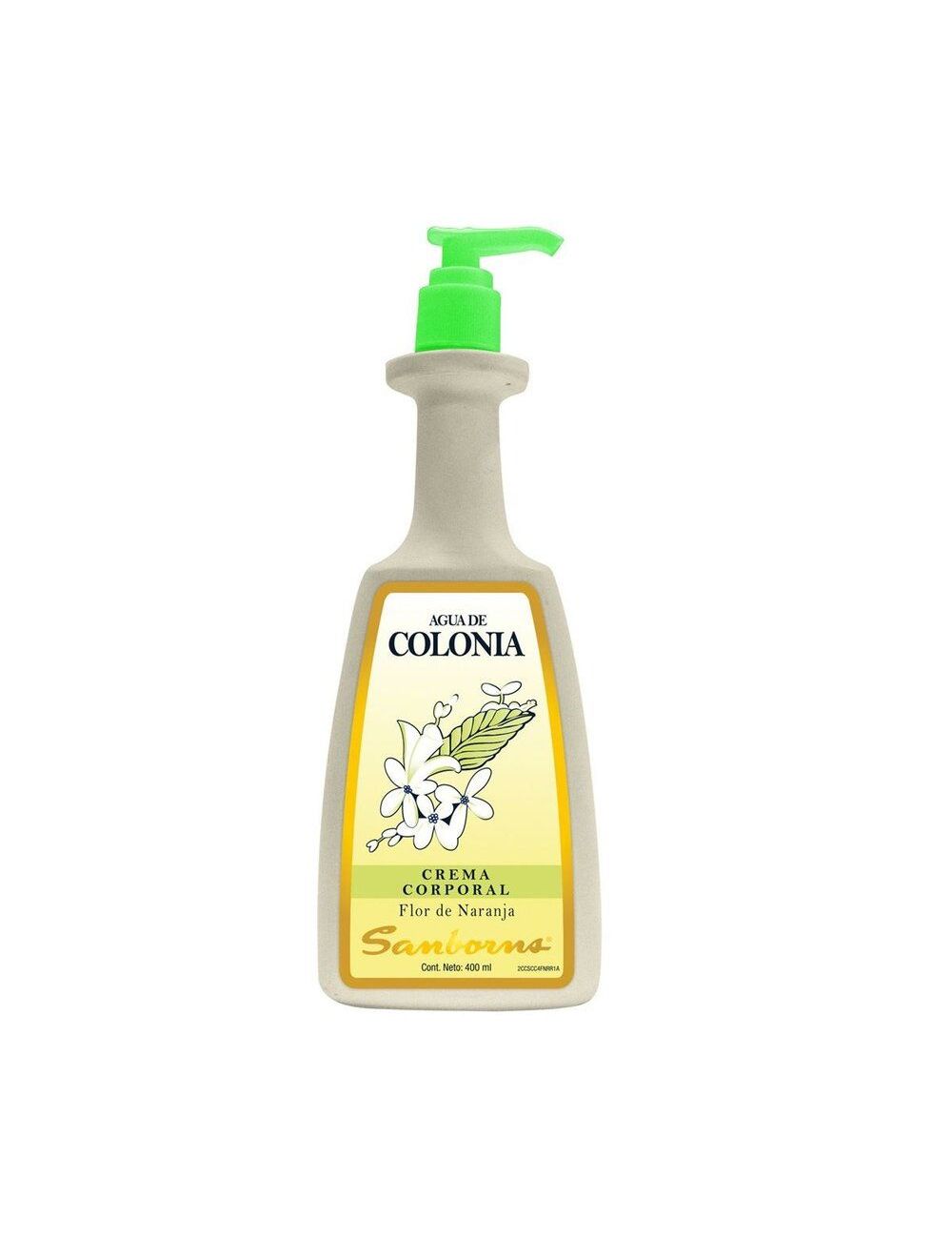 Agua De Colonia Crema Corporal Flor De Naranja Con 400mL