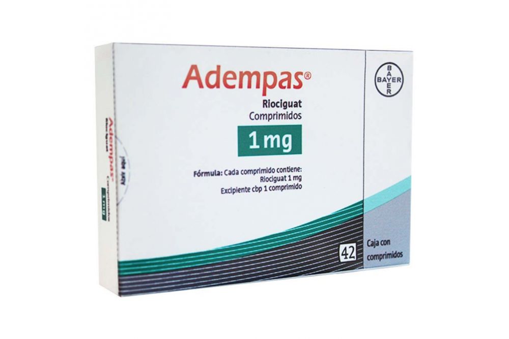 Adempas 1 mg Caja Con 42 Comprimidos