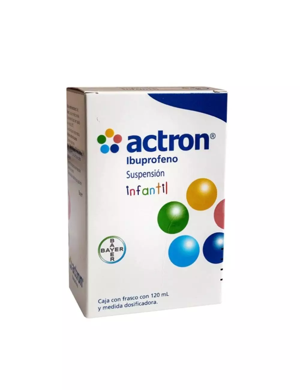 Actron Infantil Caja Con 1 Frasco Con 120 mL