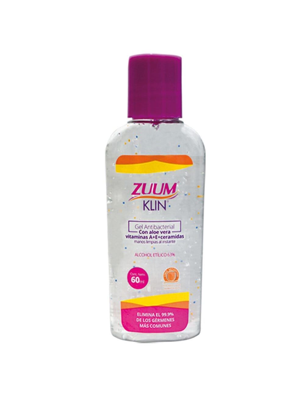 ZUUM KLIN GEL ANTIBACTERIAL  C/60 ML.