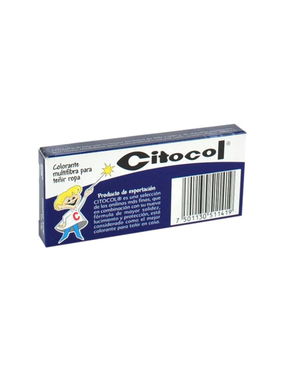 Citocol Colorante Multifibras Navy Blue No. 21  Caja Con Bolsa 25 g