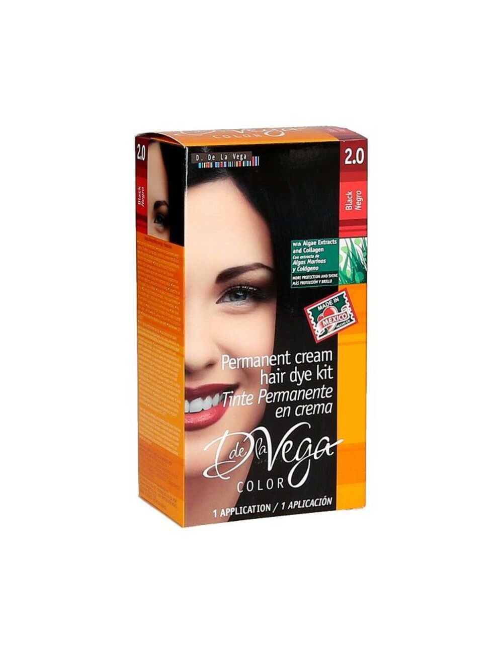 TINTE PERMANENTE DE LA VEGA NEGRO CAJA CON 5 PIEZAS TINTE PERMANENTE DE LA VEGA NEGRO CAJA CON 5 PIEZAS