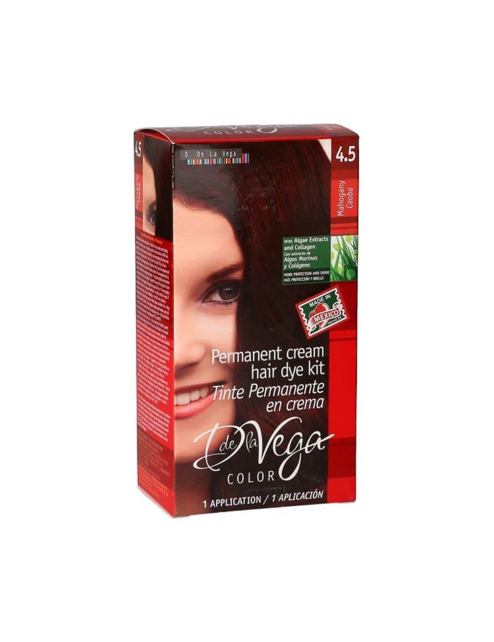 TINTE PERMANENTE DE LA VEGA CAOBA CAJA CON 5 PIEZAS TINTE PERMANENTE DE LA VEGA CAOBA CAJA CON 5 PIEZAS