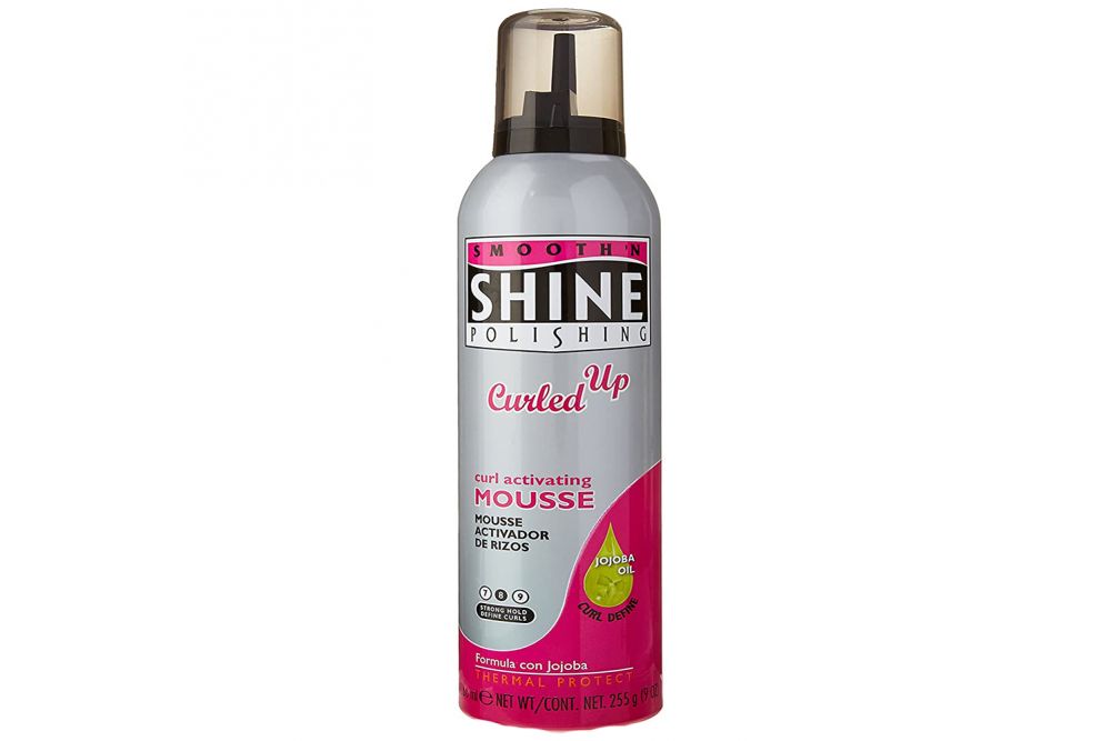Smooth Shine Polishing Mousse Curled Up Bote Spray Con 255 g