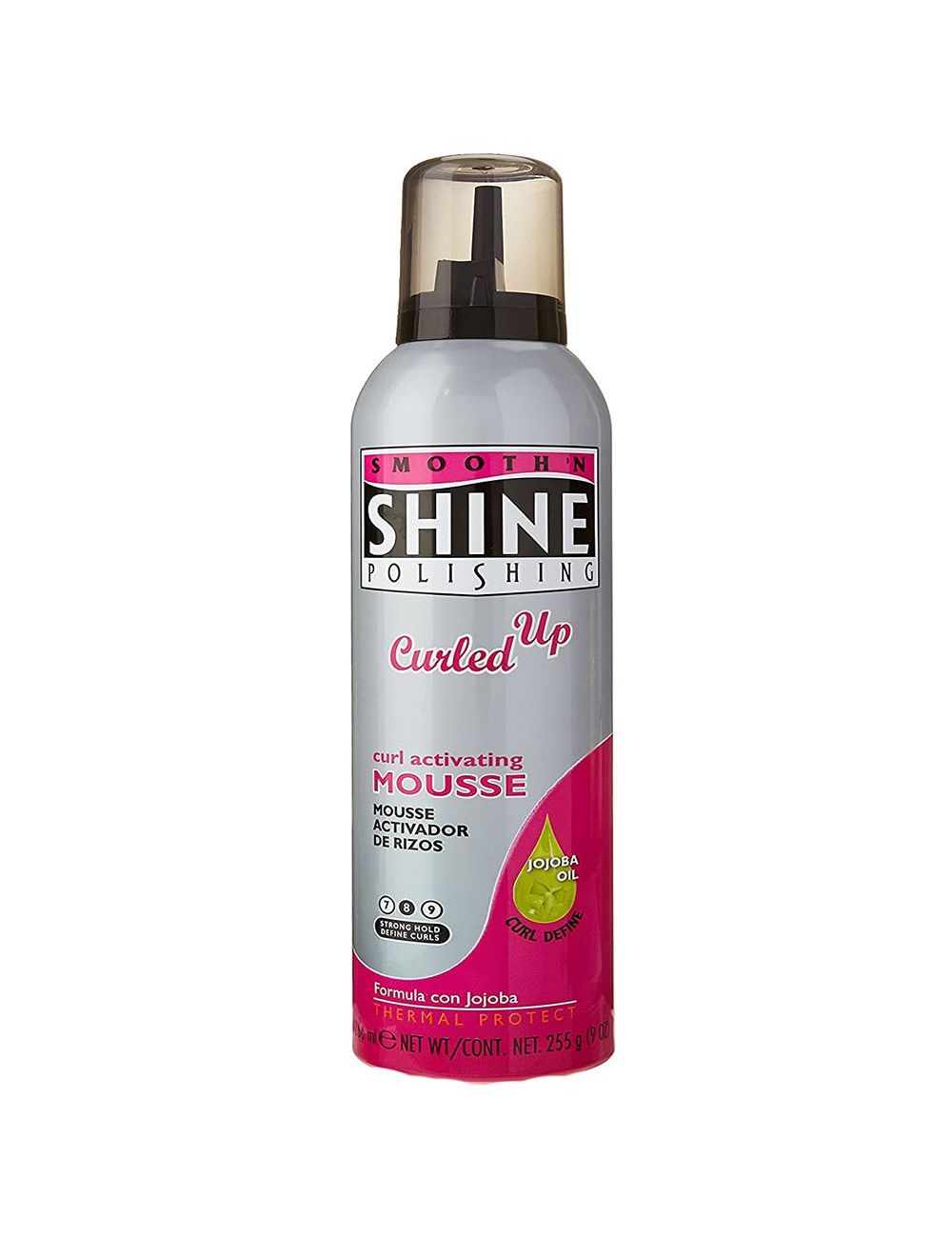 Smooth Shine Polishing Mousse Curled Up Bote Spray Con 255 g