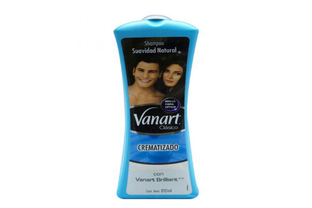 Shampoo Vanart Suavidad Natural Botella Con 810 mL