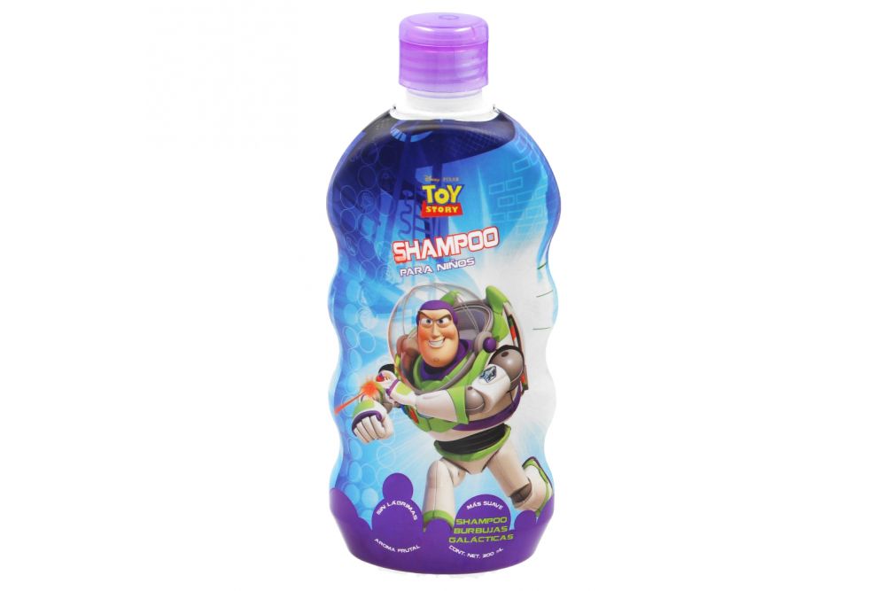 Shampoo Disney Toy Story Aroma Mora Azul Frasco Con 300 Ml