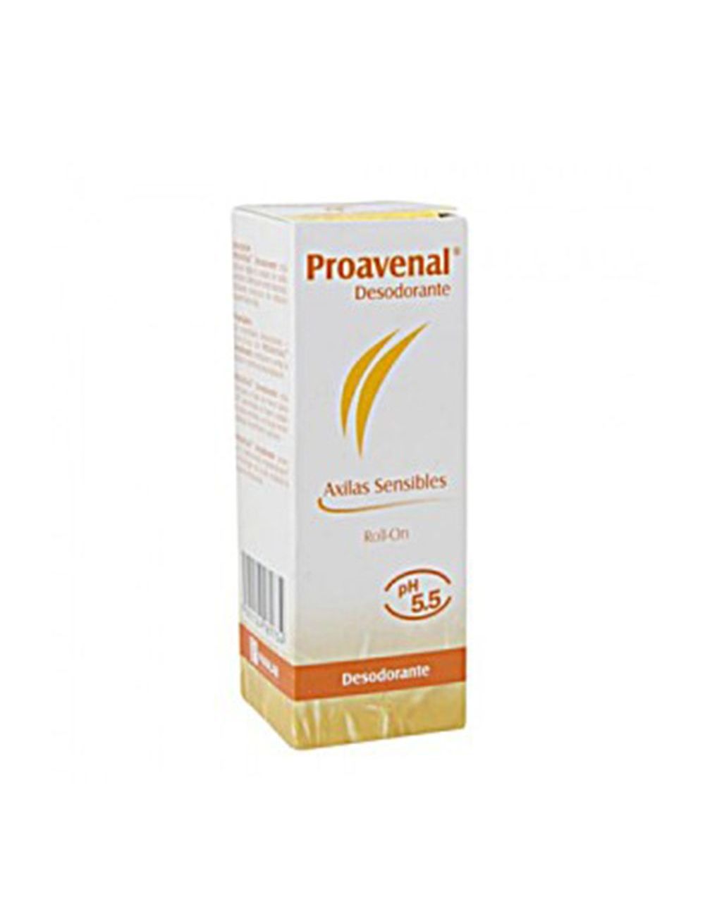 Proavenal Desodorante Roll On Axilas Sensibles Caja Con Frasco Con 50 mL
