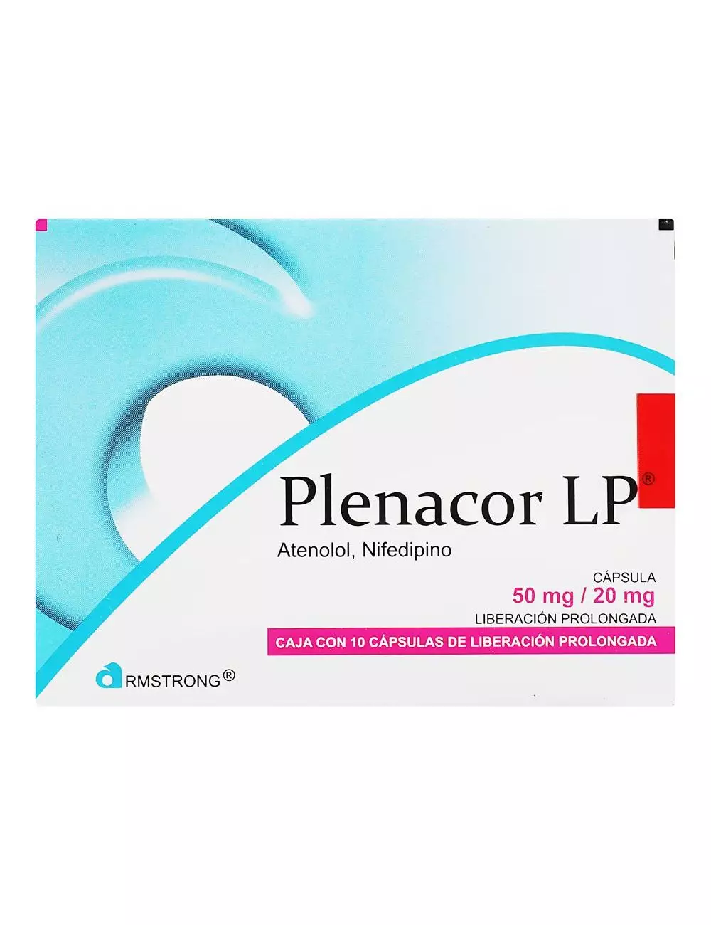 Plenacor LP 50mg/20mg Caja Con 10 Cápsulas